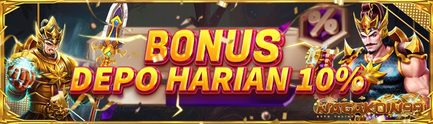 Bonus Deposit Harian 10%